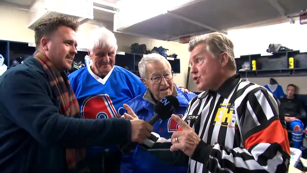 Les couteaux volent bas à Rimouski! Retrouvailles entre Michel Bergeron, Kerry Fraser et Alain Côté