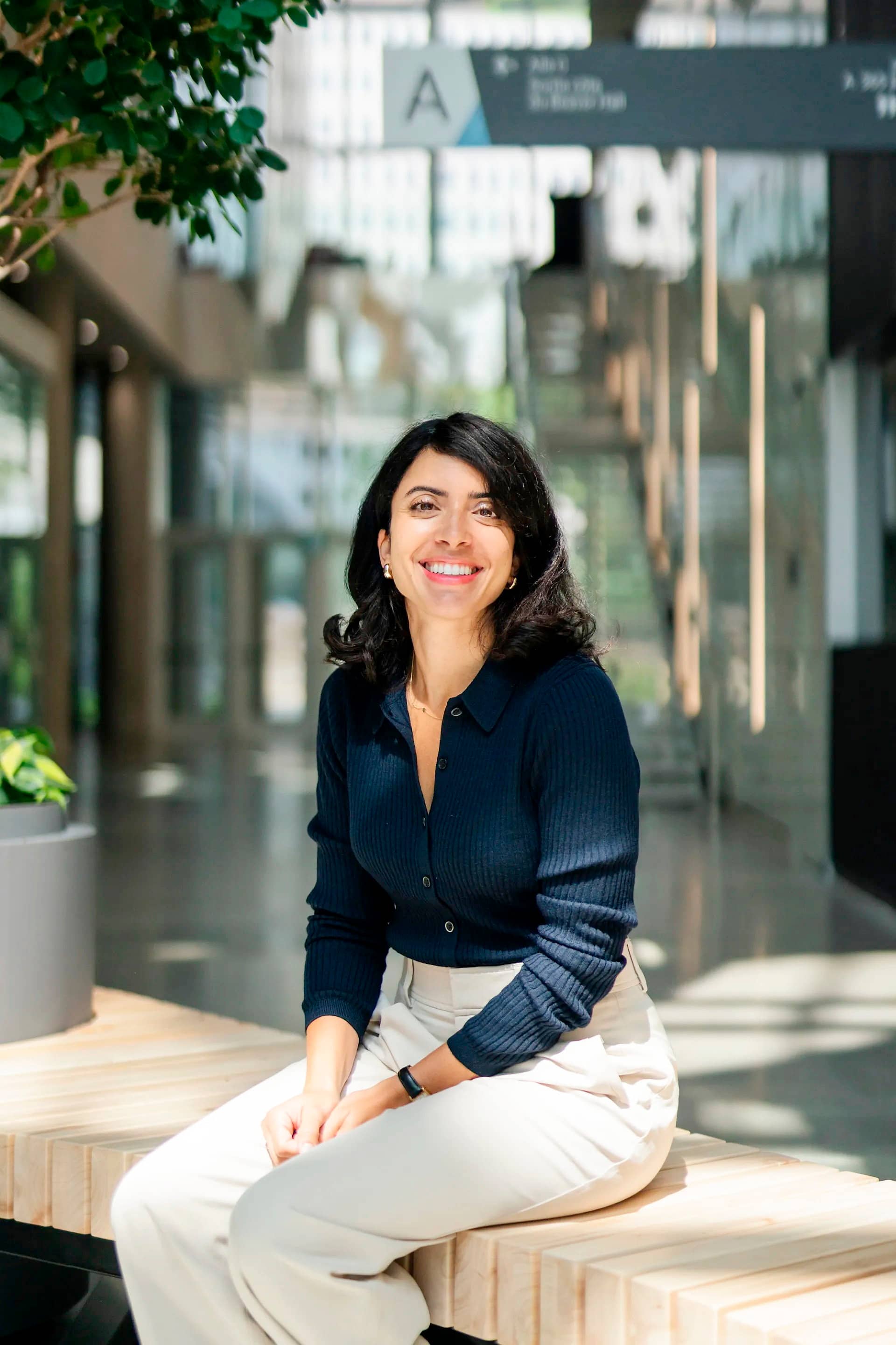 Emna Braham, directrice générale de l'Institut du Québec.
