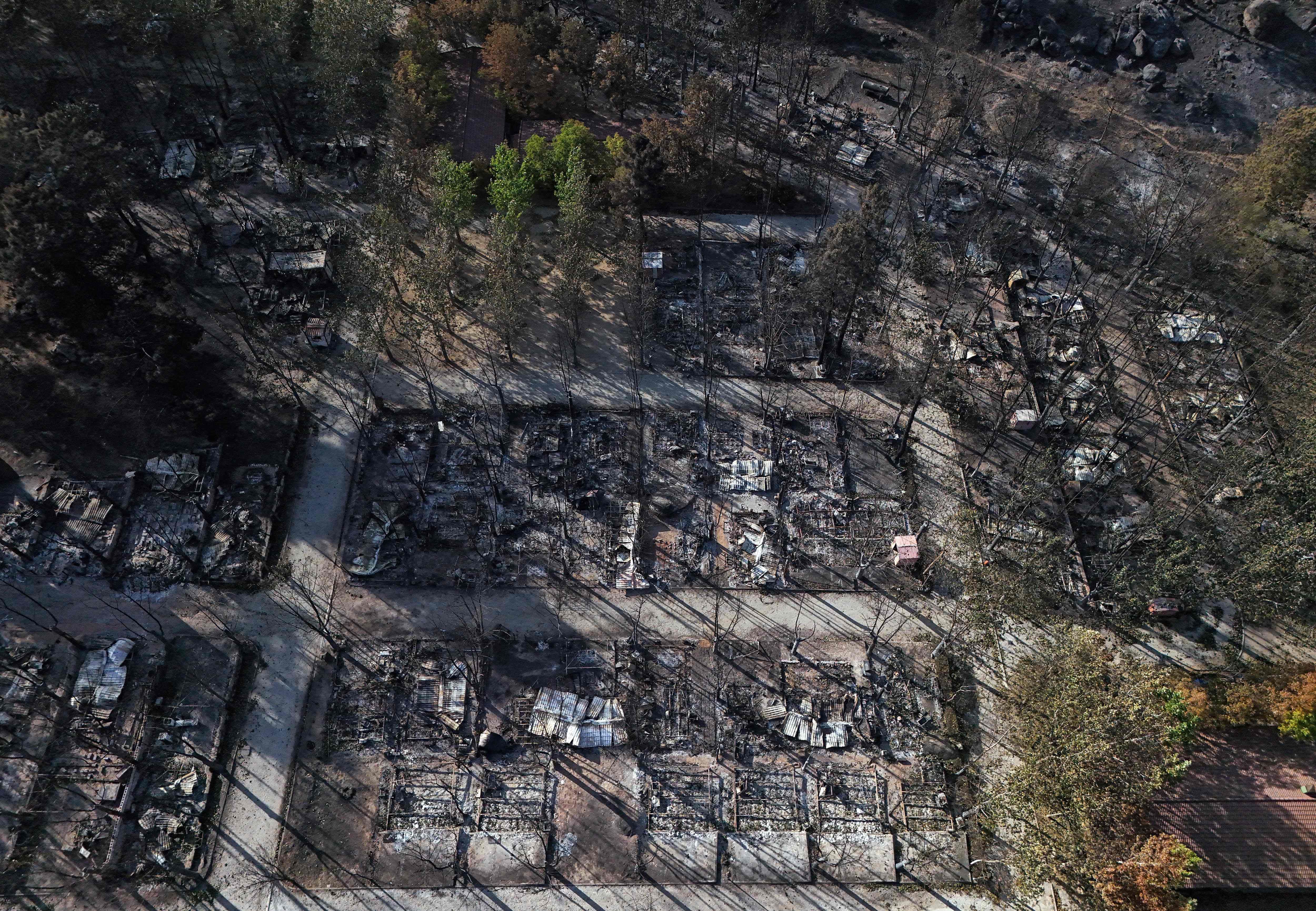 Incendie de forêt dans le sud-ouest de l'Espagne, 4000 hectares touchés