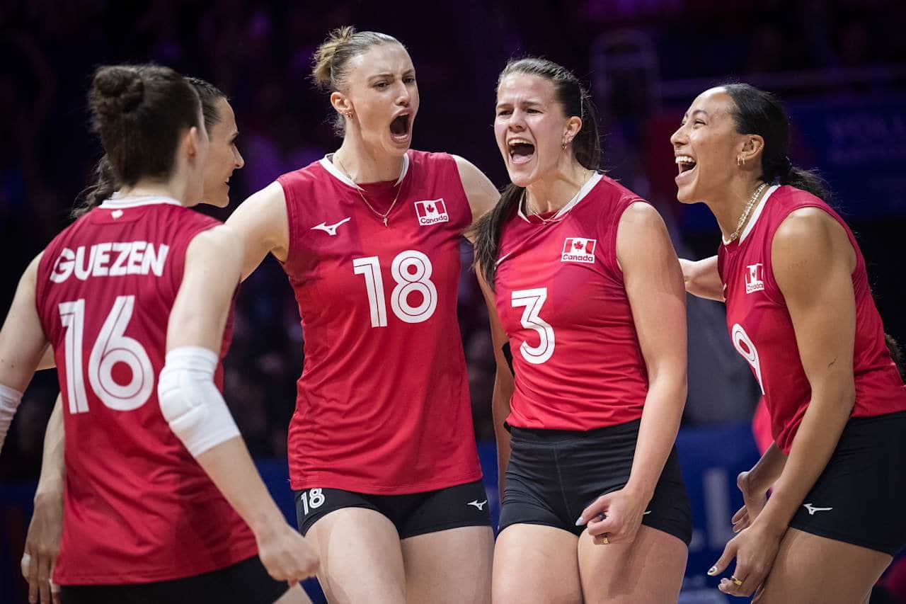 Ligue des nations: départ laborieux des Canadiennes