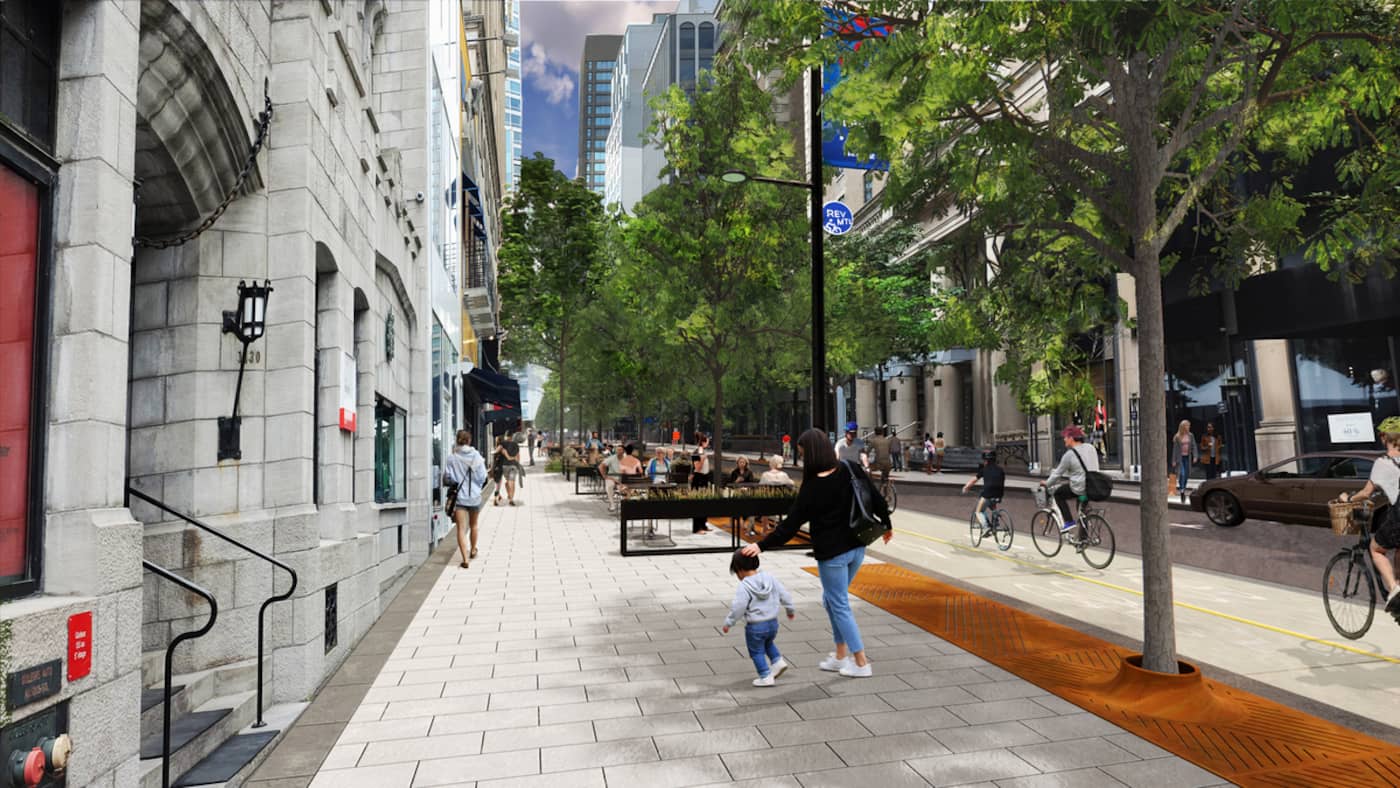 La rue Peel sera refaite | Le Journal de Montréal