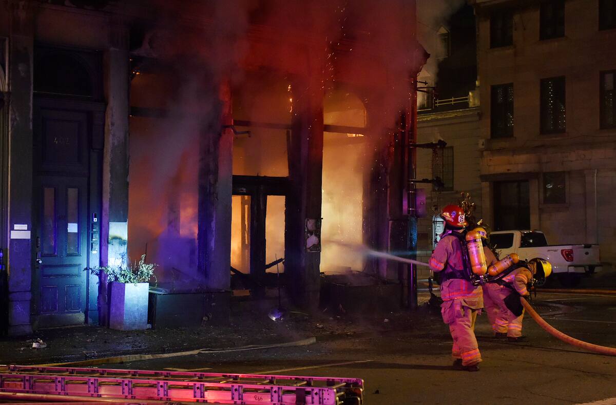 モントリオール旧市街で起きた火災は組織犯罪に関連している?