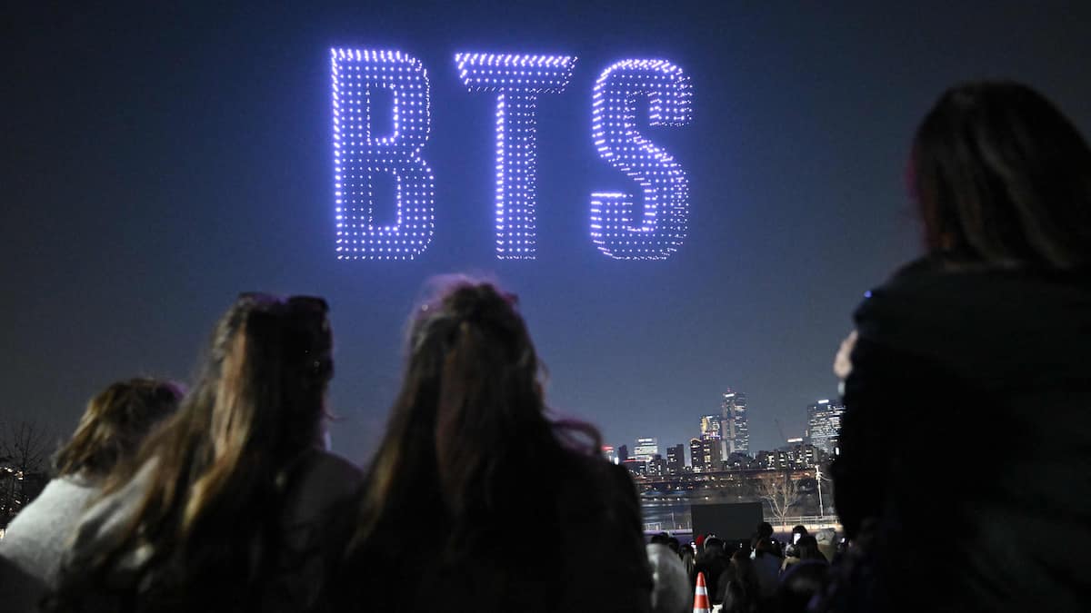 Les rois de la K-pop BTS enflamment Séoul avec un gigantesque concert de retour