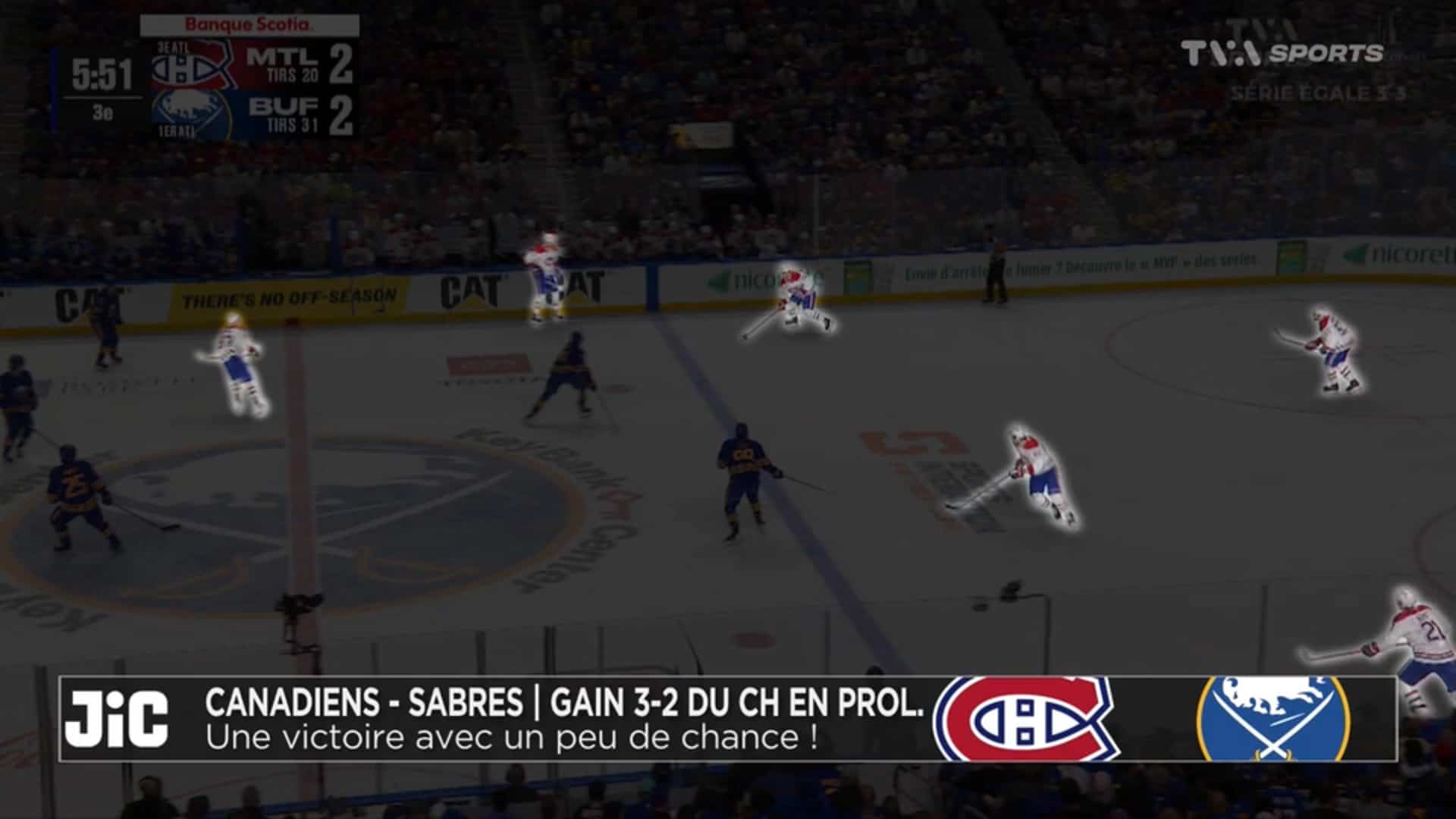 Le CH a bénéficié de la clémence des arbitres