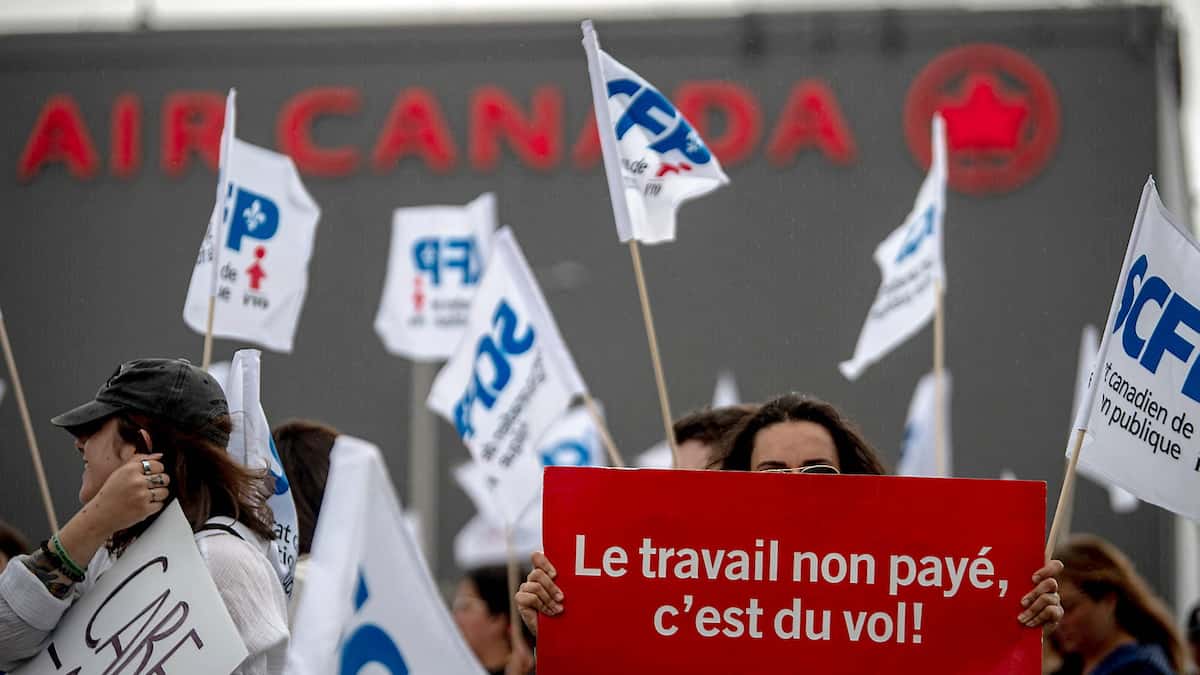 Grève: Air Canada s’engage à payer les vols de remplacement