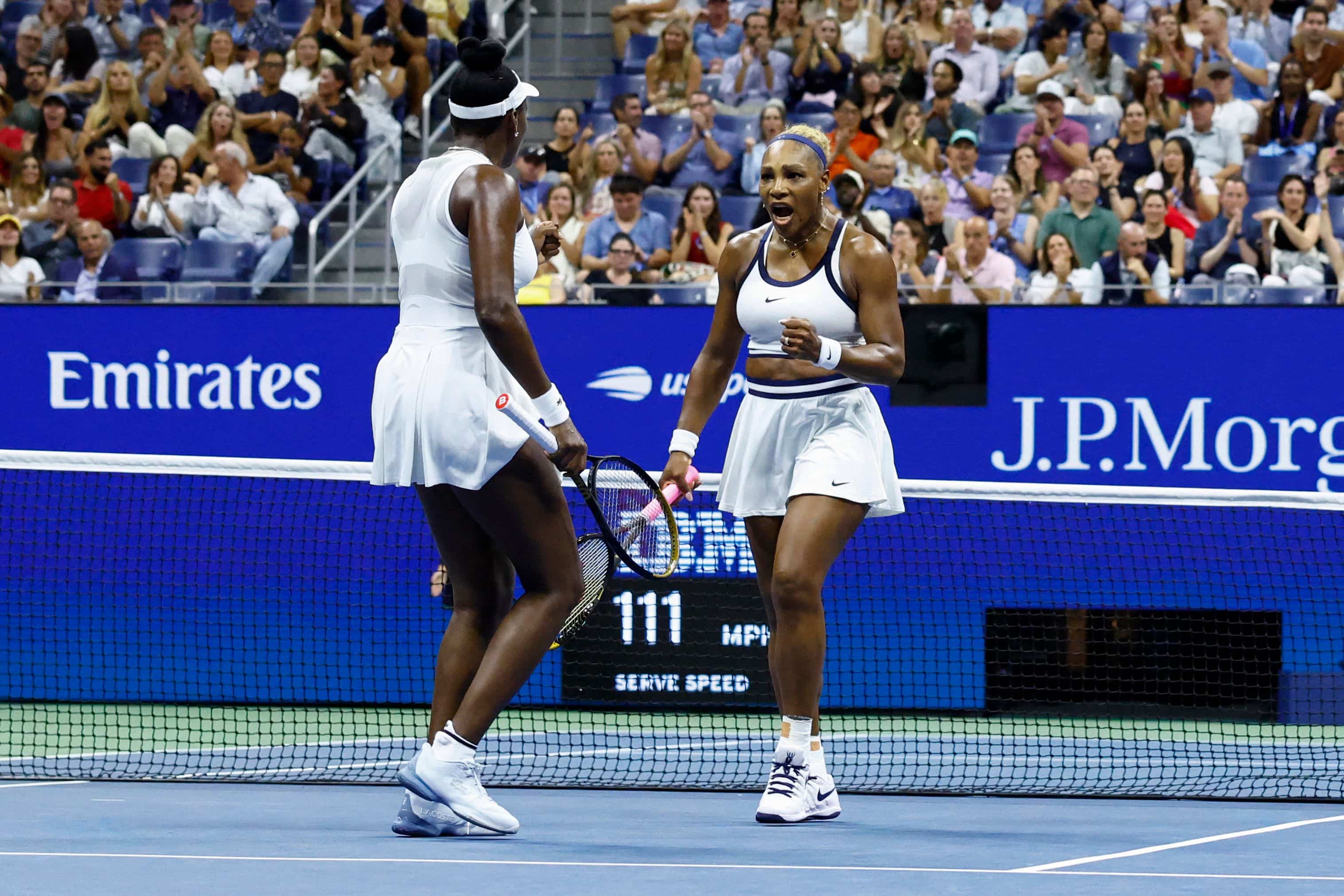 À 44 et 46 ans, Serena et Venus Williams ont offert tout un spectacle à leur retour à New York