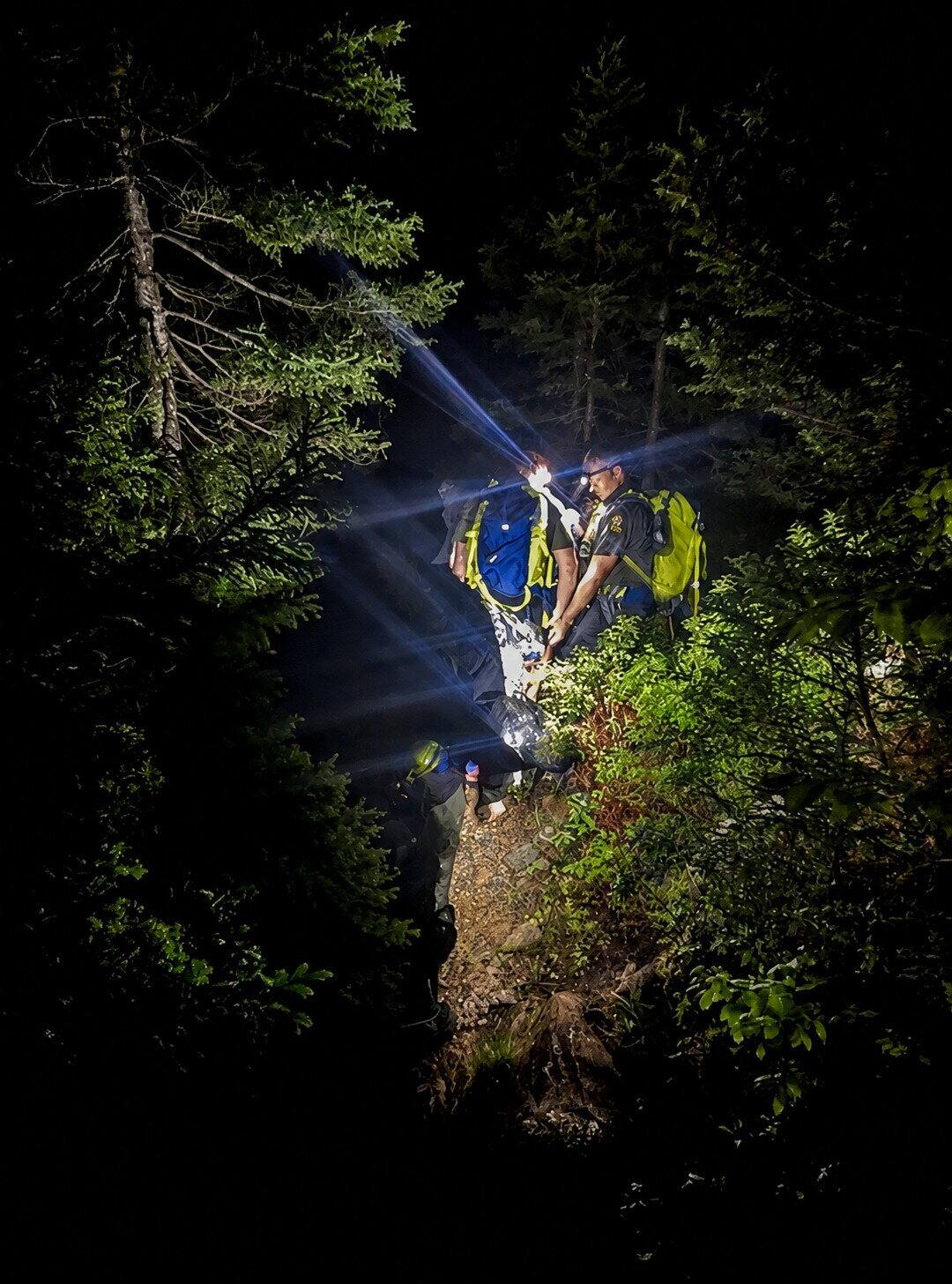 Parc national de la Gaspésie: sauvetage de deux femmes blessées