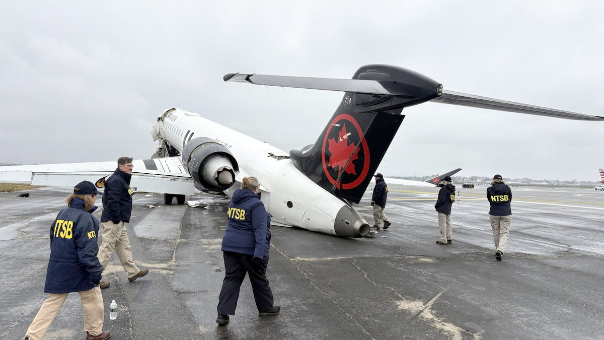 Collision à LaGuardia: six personnes toujours hospitalisées, selon Air Canada