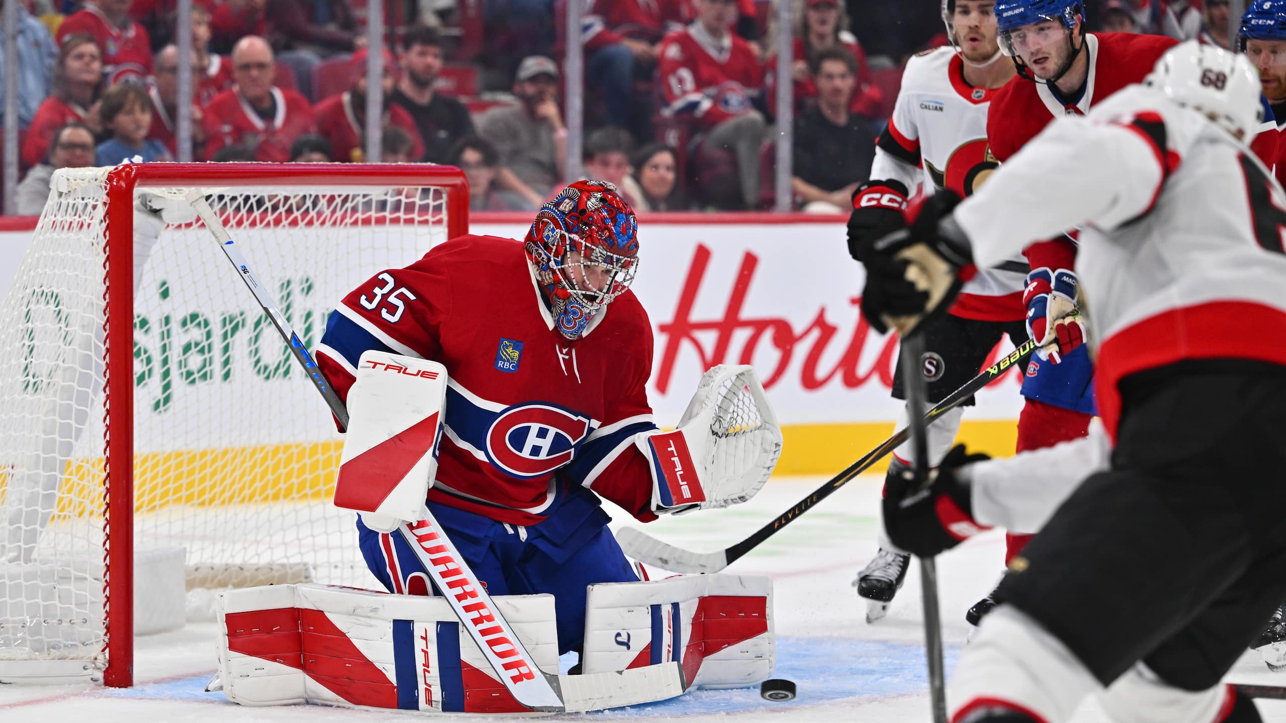 Photo: TVA Sports Samuel Montembeault secures Montreal Canadiens roster spot after preseason
