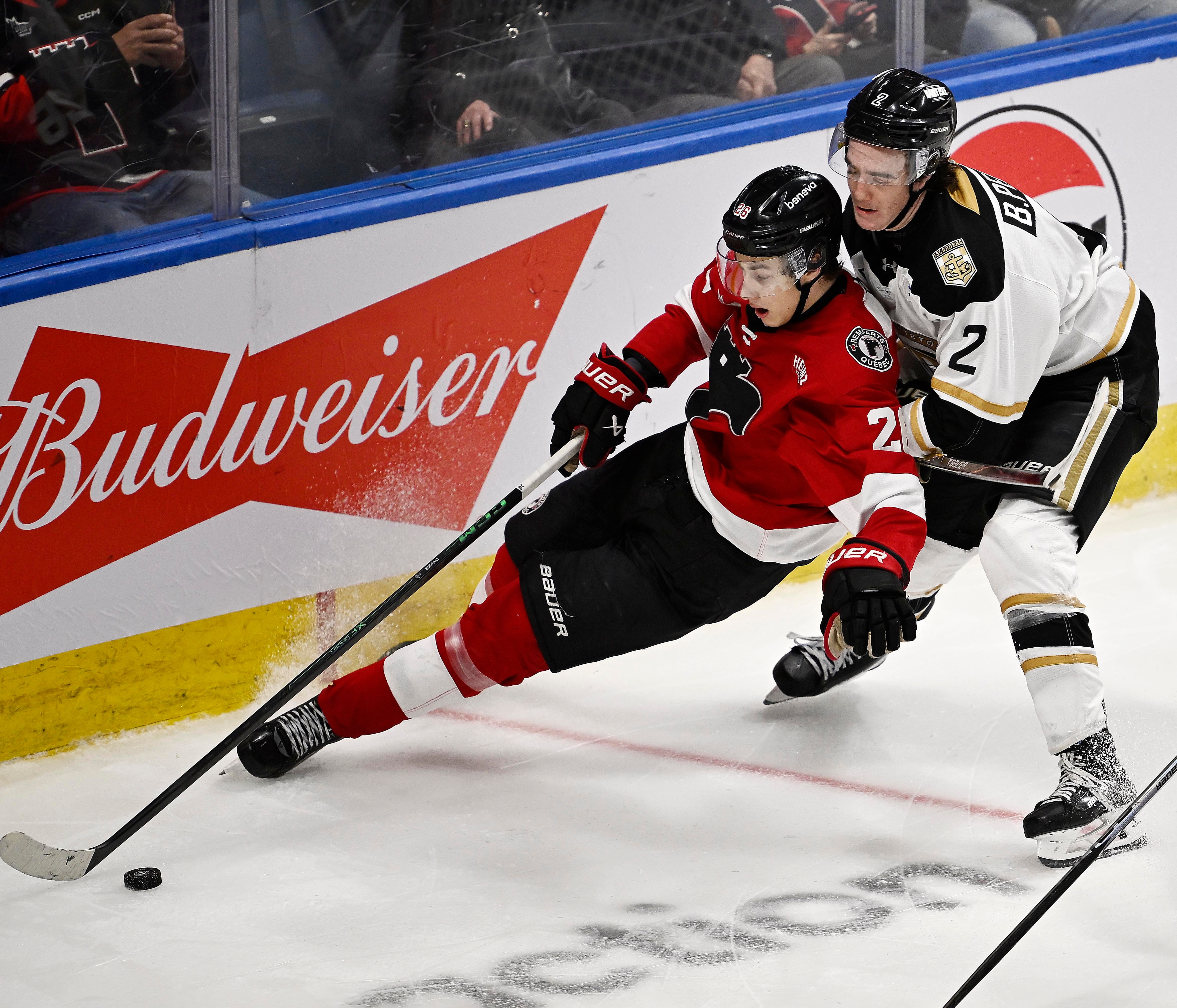 Maddox Dagenais a commencé à grimper dans les listes de repêchage... quand il a arrêté de penser au repêchage