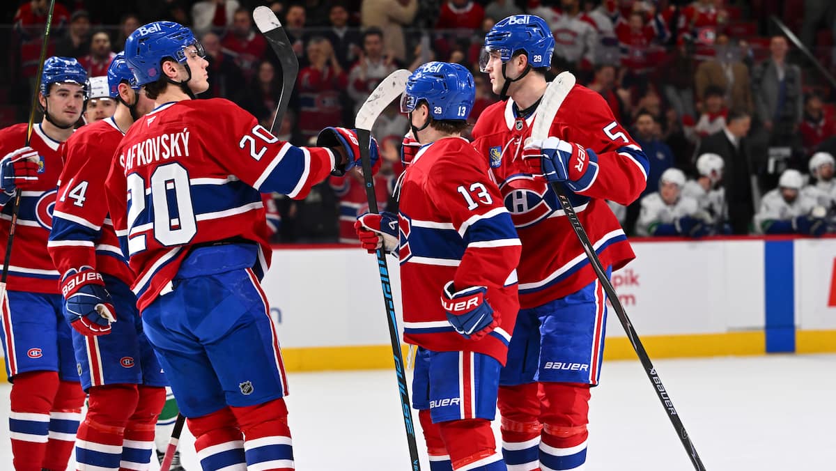L'attaque du CH débloque contre les Canucks