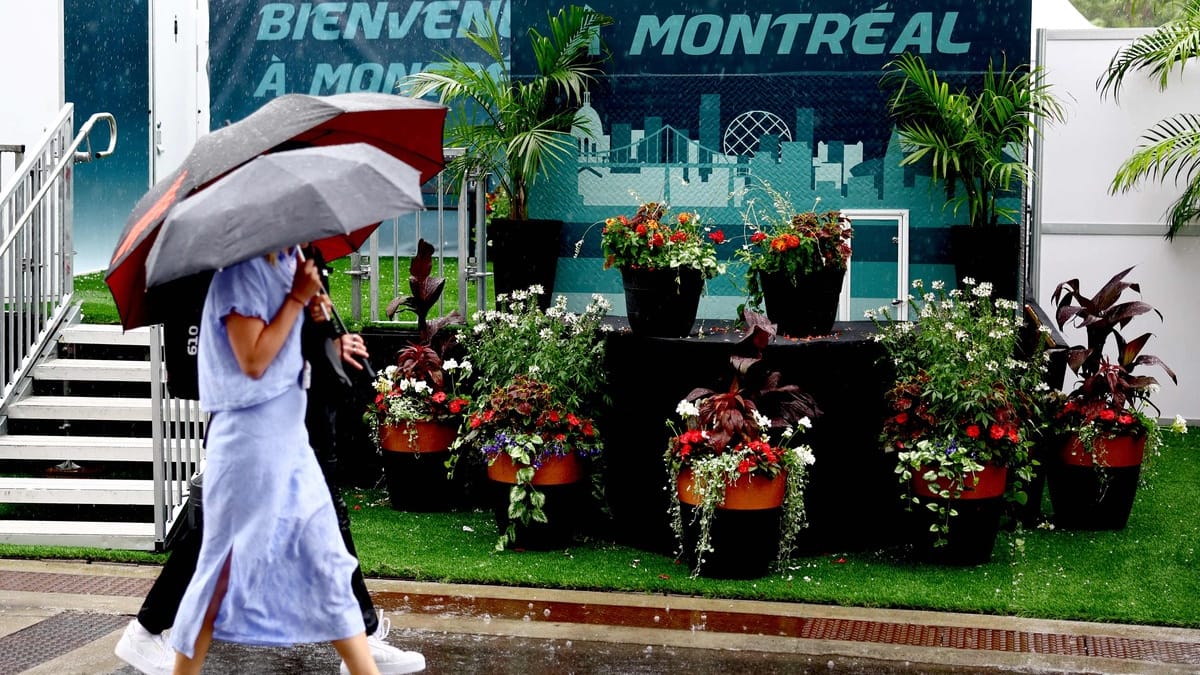Essais libres du Grand Prix: les orages jouent les trouble-fête
