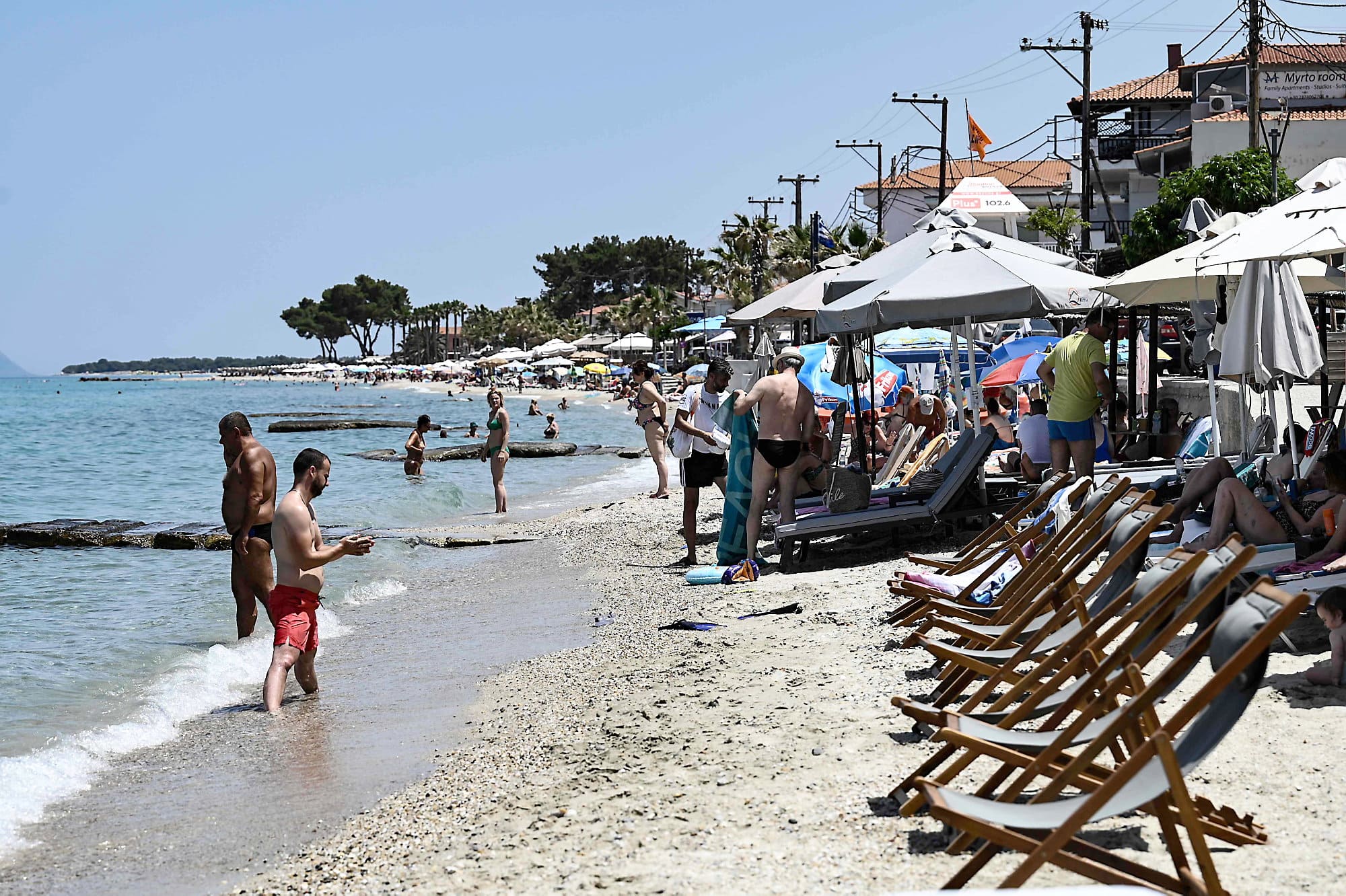 Privatisation ill&eacute;gale des plages: un fl&eacute;au qui fait rager les Grecs