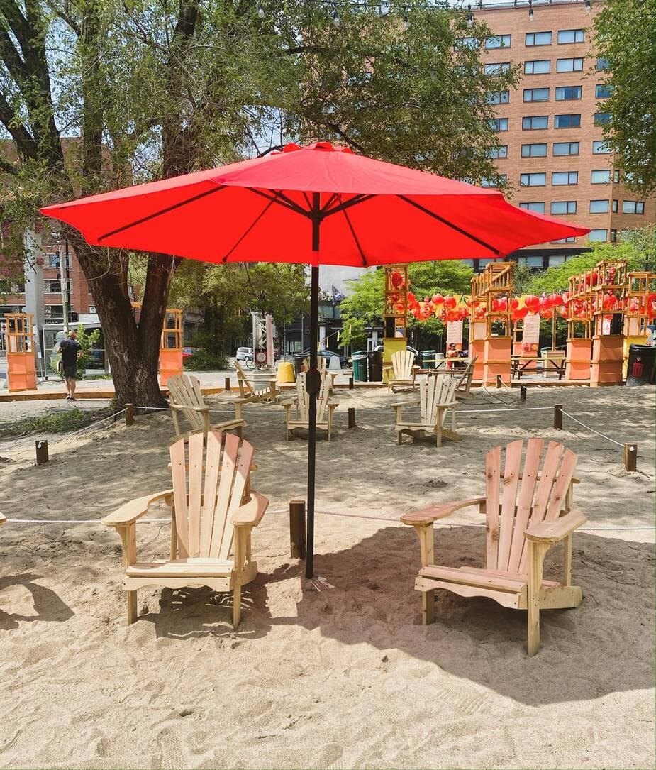 Image principale de l'article Une terrasse-plage au cœur du Quartier chinois