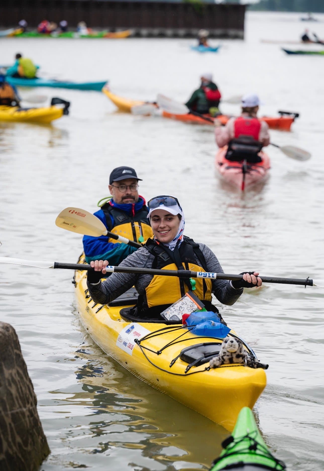 Défi Kayak Desgagnés: une conseillère municipale de Québec pagayera 250 km avec son père