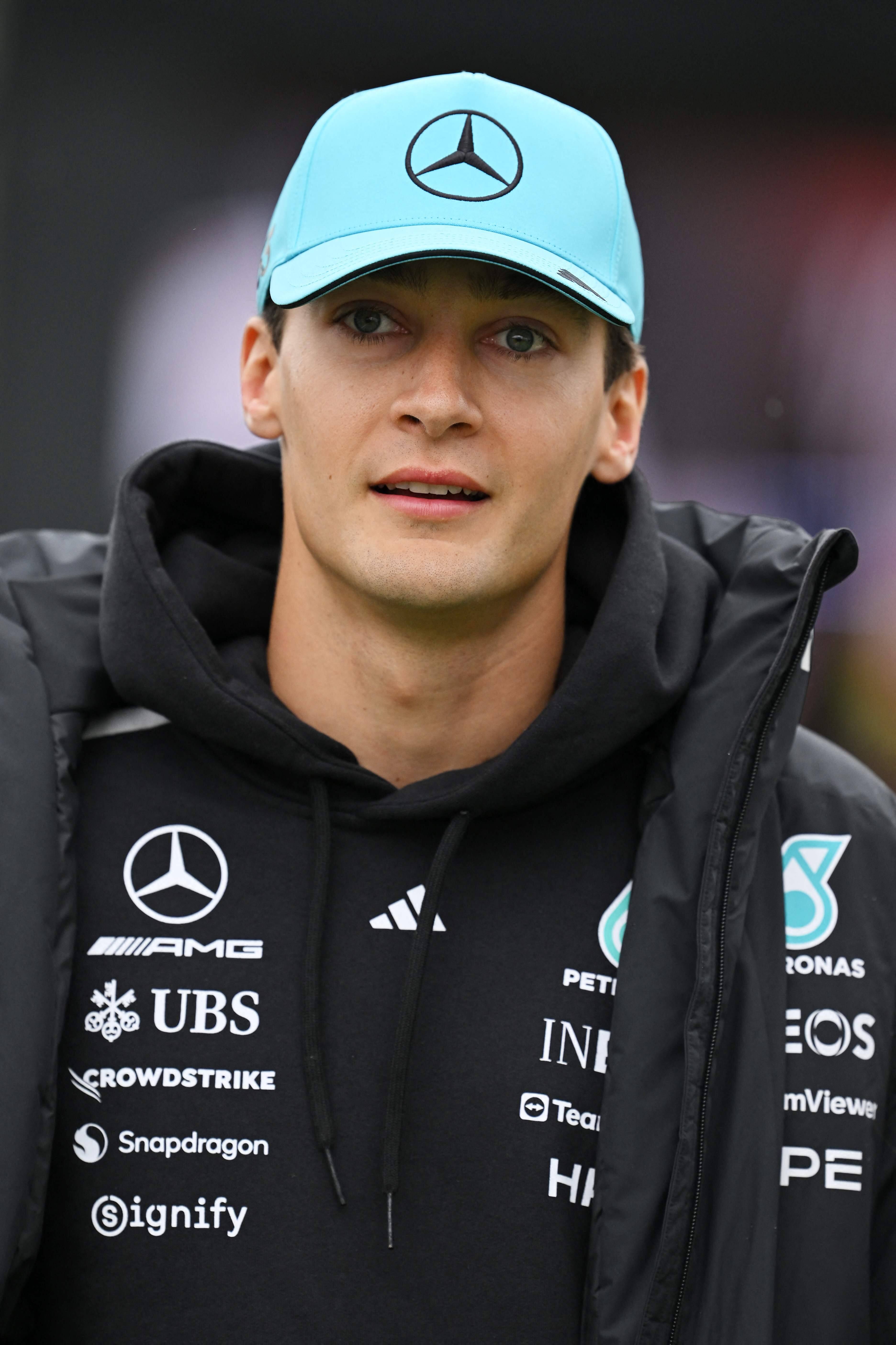 Les dieux ne sont avec George Russell au Grand Prix de Formule 1 du ...