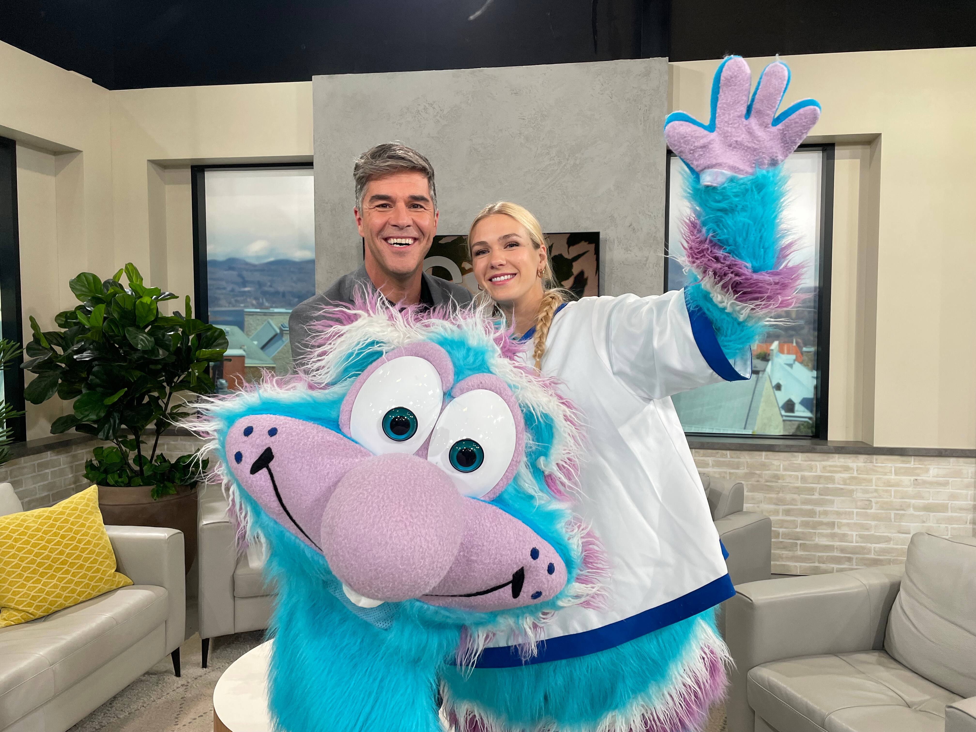 Une journée dans la vie d'une mascotte 