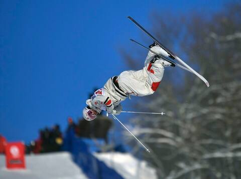 Vainqueur vendredi, Mikaël Kingsbury aimerait bien remporter la 70e victoire de sa carrière samedi à Tremblant.