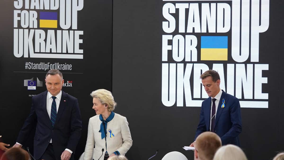 Plus de 10 milliards d'euros réunis pour l'Ukraine