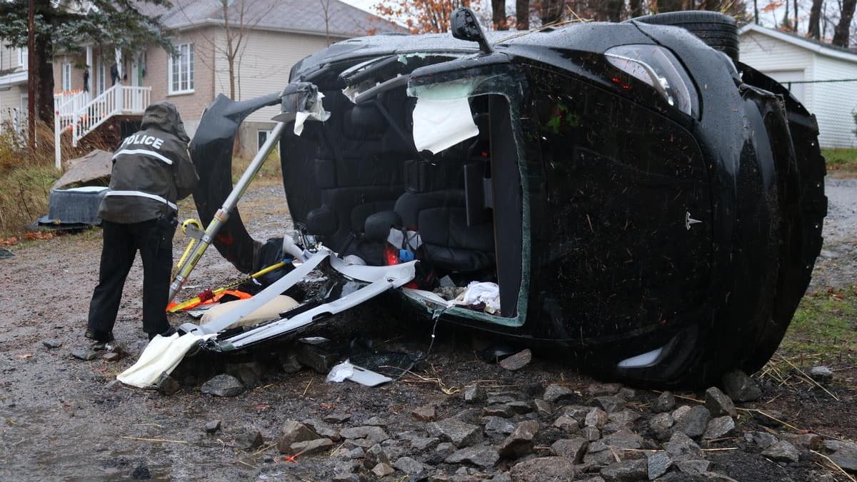 Trois personnes blessées dans une violente embardée