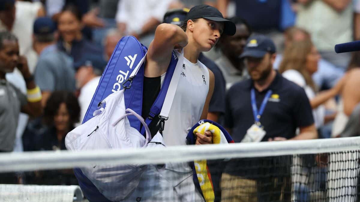 Après son élimination à l'US Open, l'ancienne numéro 1 Iga Swiatek répond à un journaliste: «Toi, as-tu besoin d'une pause mentale?»