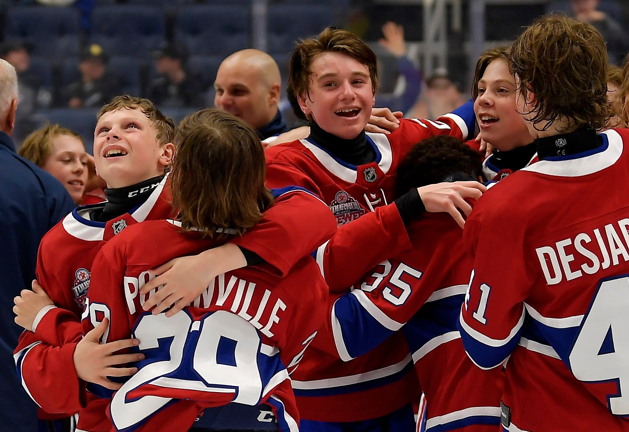 Les p'tits Canadiens foram representados desde os primeiros anos do torneio pee-wee de Quebec. Em 2022, a equipe formou os jogadores dos Pioneiros de Lanaudière que tiveram sucesso emportado.