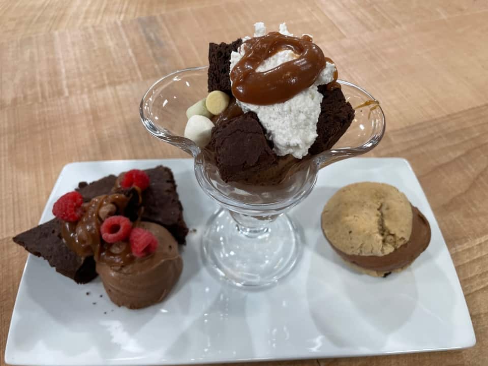 Crème glacée santé au chocolat