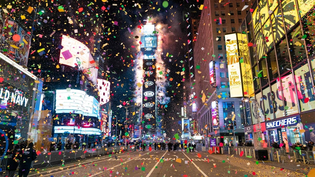 Le maire de New York promet le retour de la fête du Nouvel An à Times Square