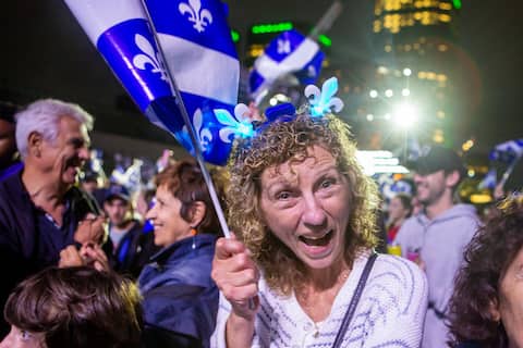 National Day Show: A cheery crowd in Montreal