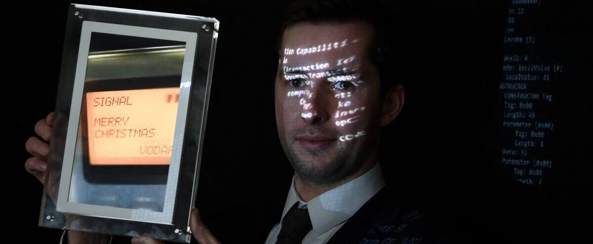 Le premier texto de l'histoire mis aux enchères