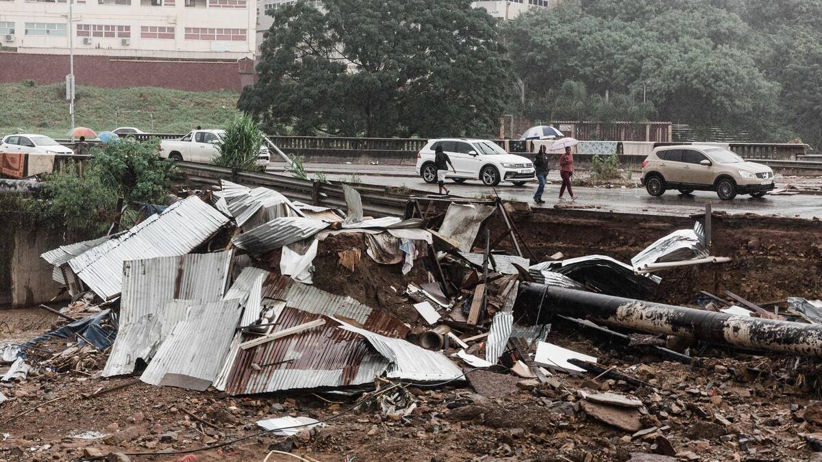 448 morts dans les inondations, des centaines de millions d’euros de dommages en Afrique du Sud