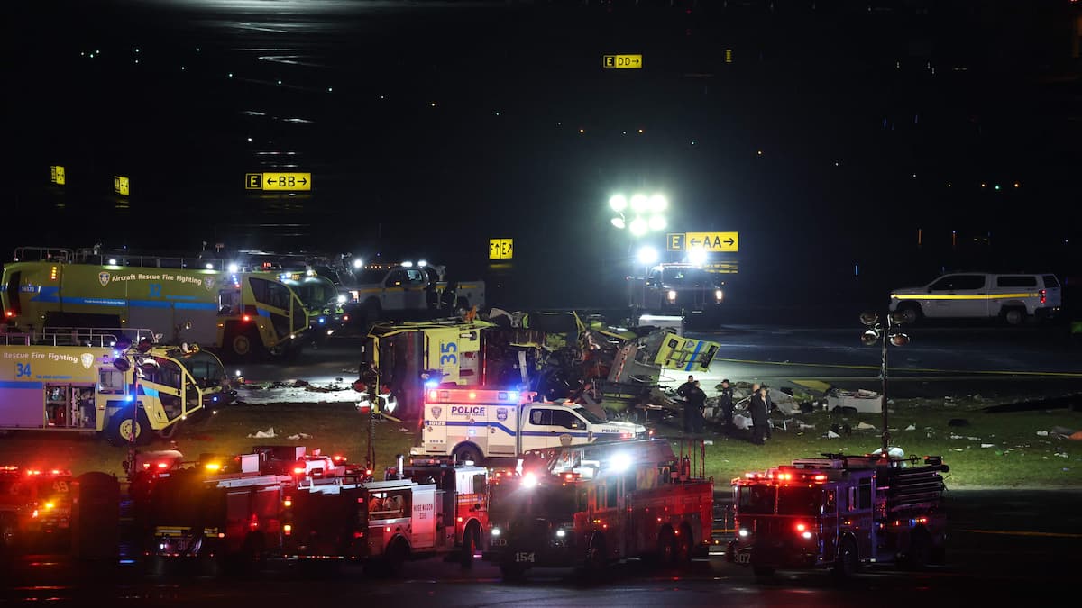 Collision mortelle à l’aéroport LaGuardia: voyez les images sur le tarmac après l’accident