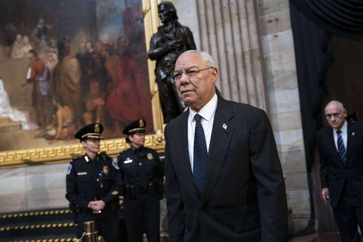 Colin Powell, Secretary of State under George W. Bush, has died at the age of 19