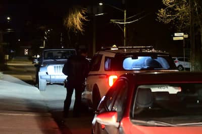 Police are searching for a suspect in a stabbing in Limoilou