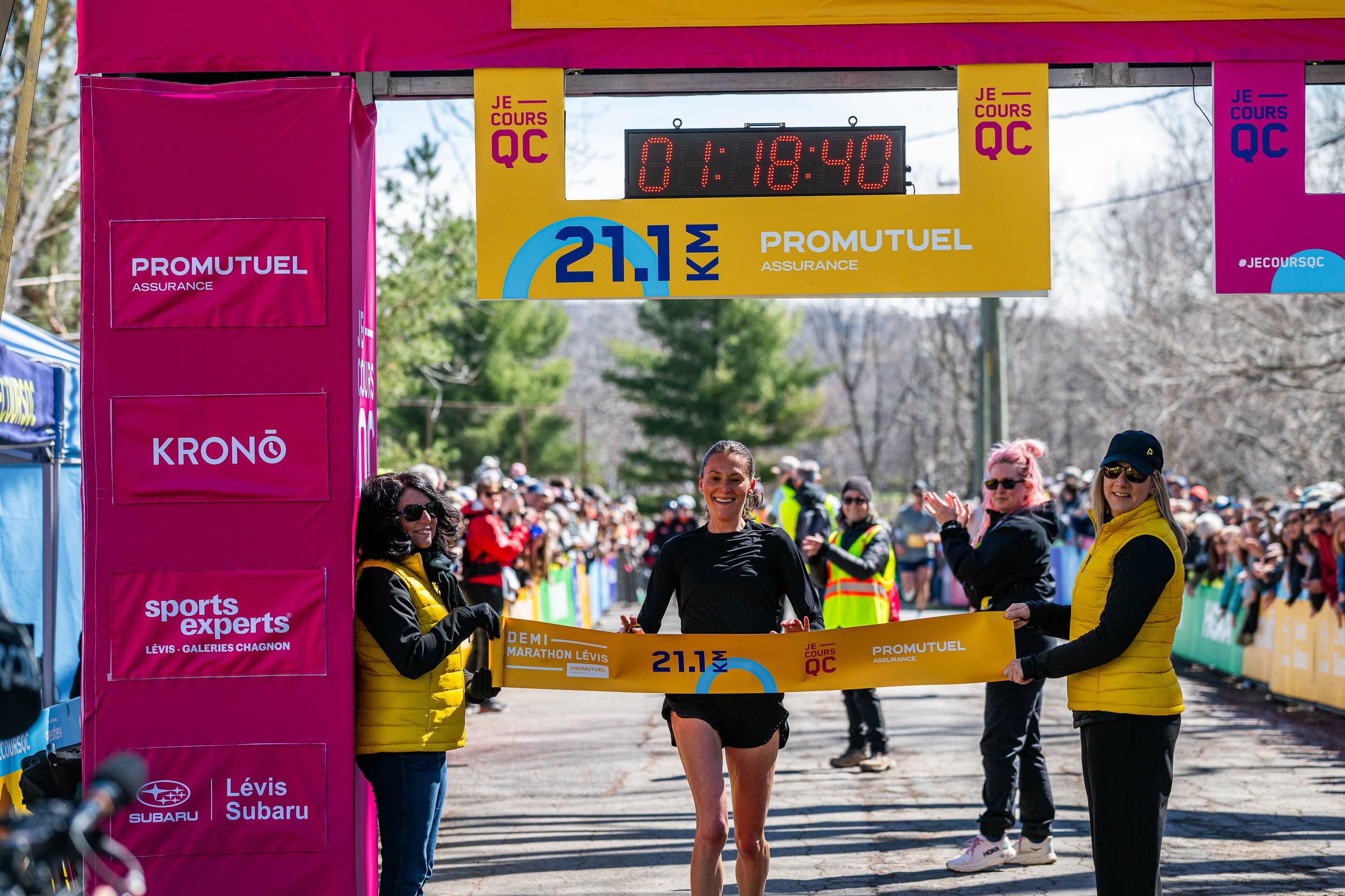 Demi-marathon de Lévis : une première victoire sans formule magique