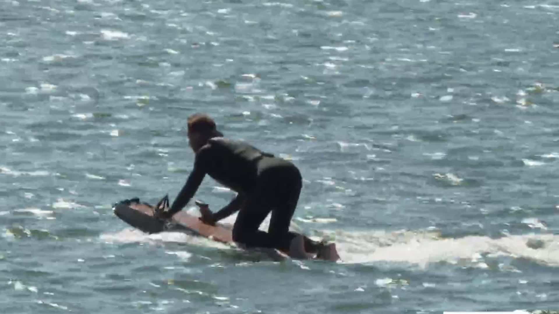 Martin Vachon se jette à l'eau pour nous! 