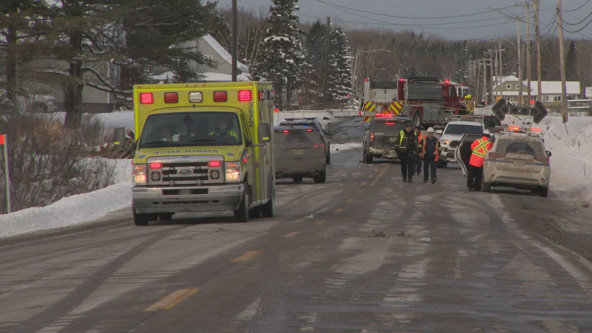 Collision mortelle entre un véhicule et un camionremorque au Saguenay