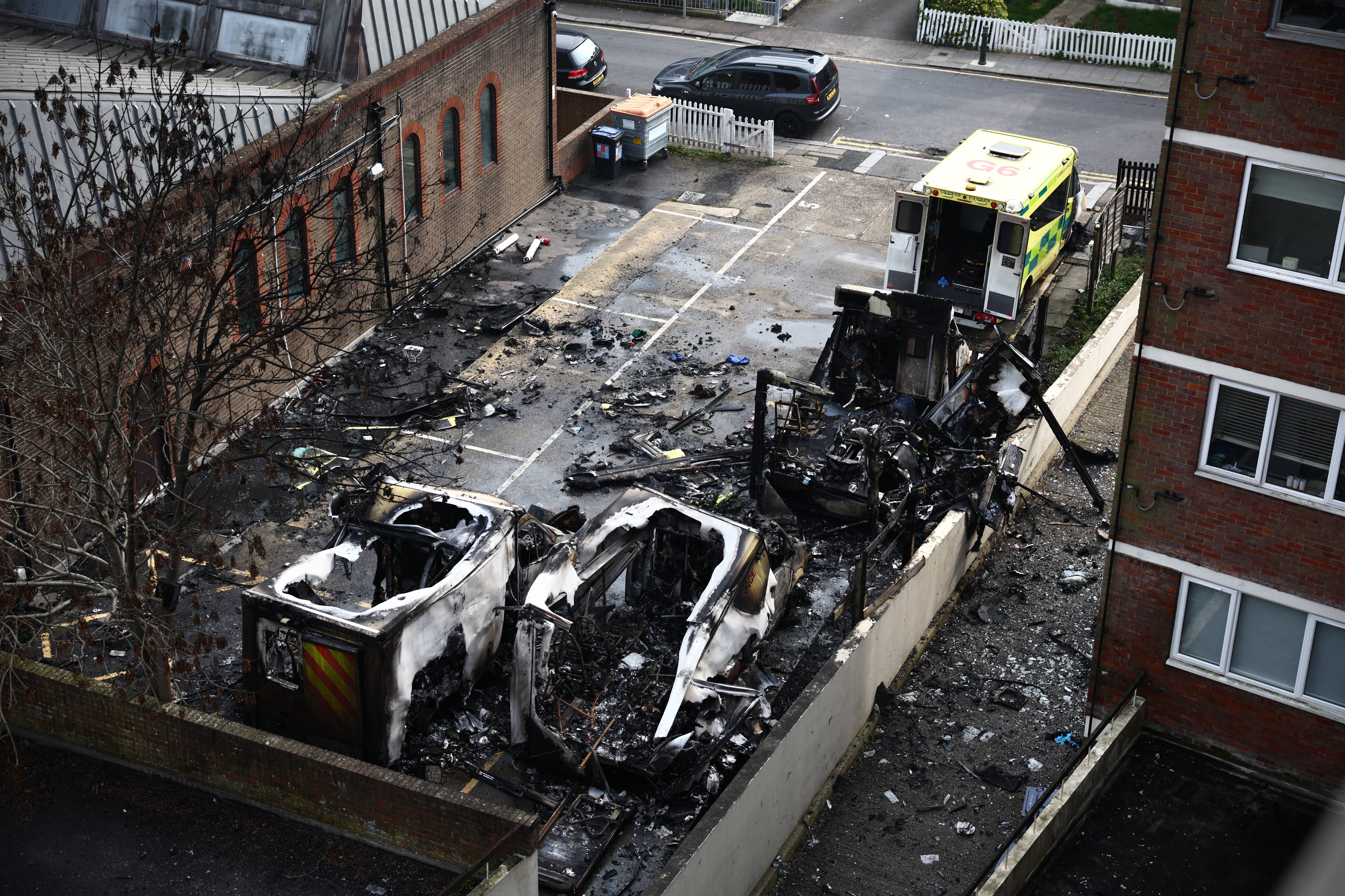 À Londres, après l'incendie d'ambulances de la communauté juive, le sentiment d'une «escalade» dans l'antisémitisme