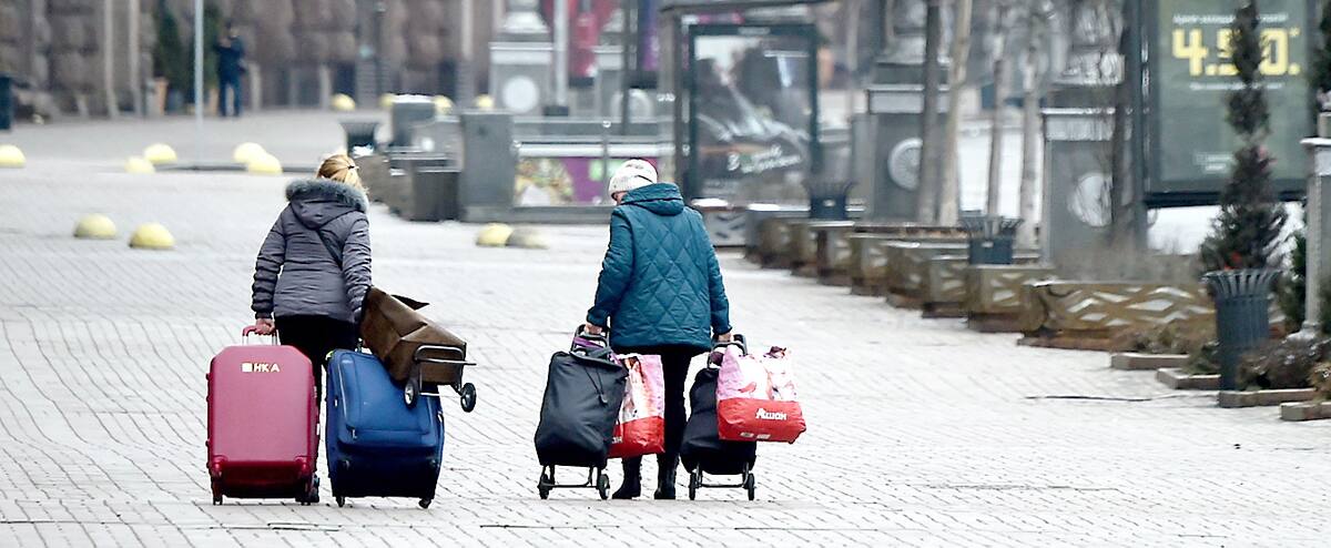 Kyïv était sur le qui-vive hier