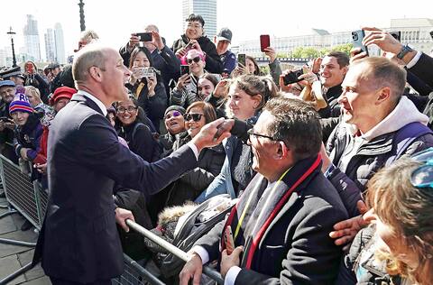 Prince William instilled joy in many fans during his walk on Saturday.