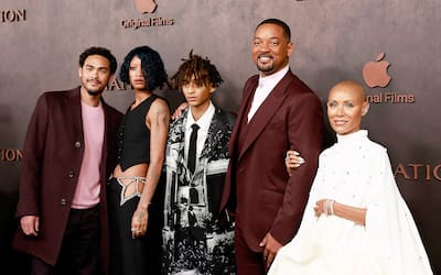 Will Smith en famille sur le tapis rouge du film Emancipation | JDM