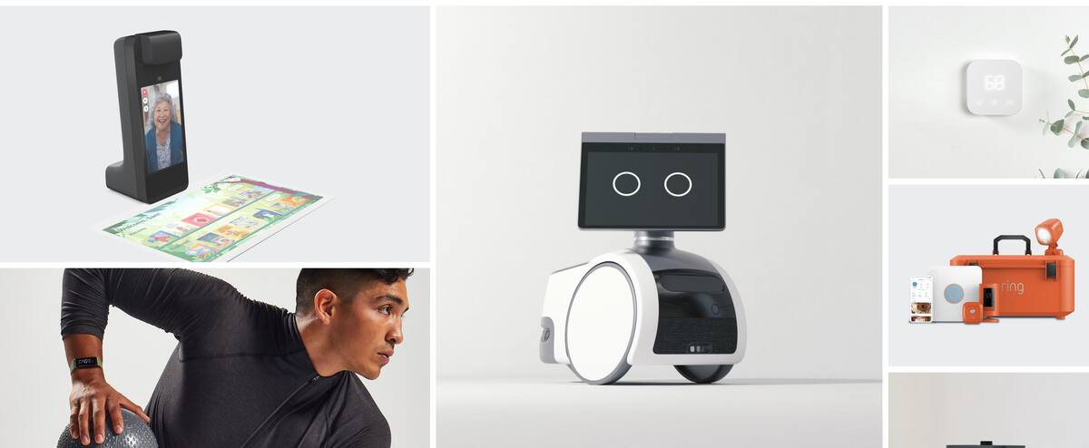 Amazon : grand déballage de nouveaux appareils et robot