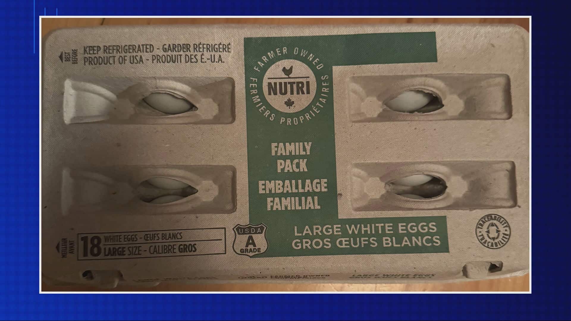 En pleine guerre commerciale, des œufs américains inondent nos épiceries