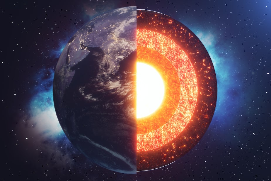 Image principale de l'article Le noyau terrestre tourne-t-il à l'envers?