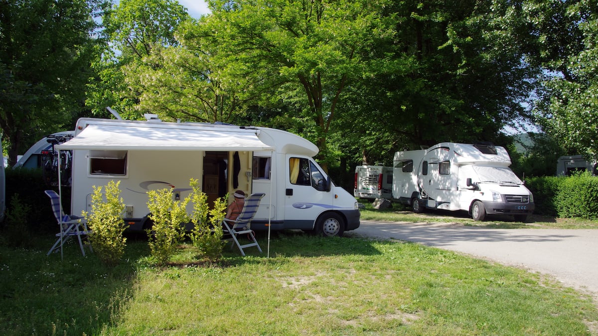 Their caravan in which they were sleeping peacefully was stolen. Their caravan in which they were sleeping peacefully was stolen.