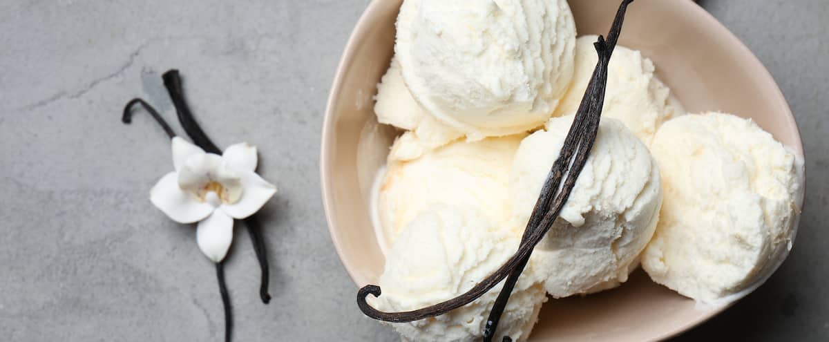 La crème glacée à la vanille au banc d’essai