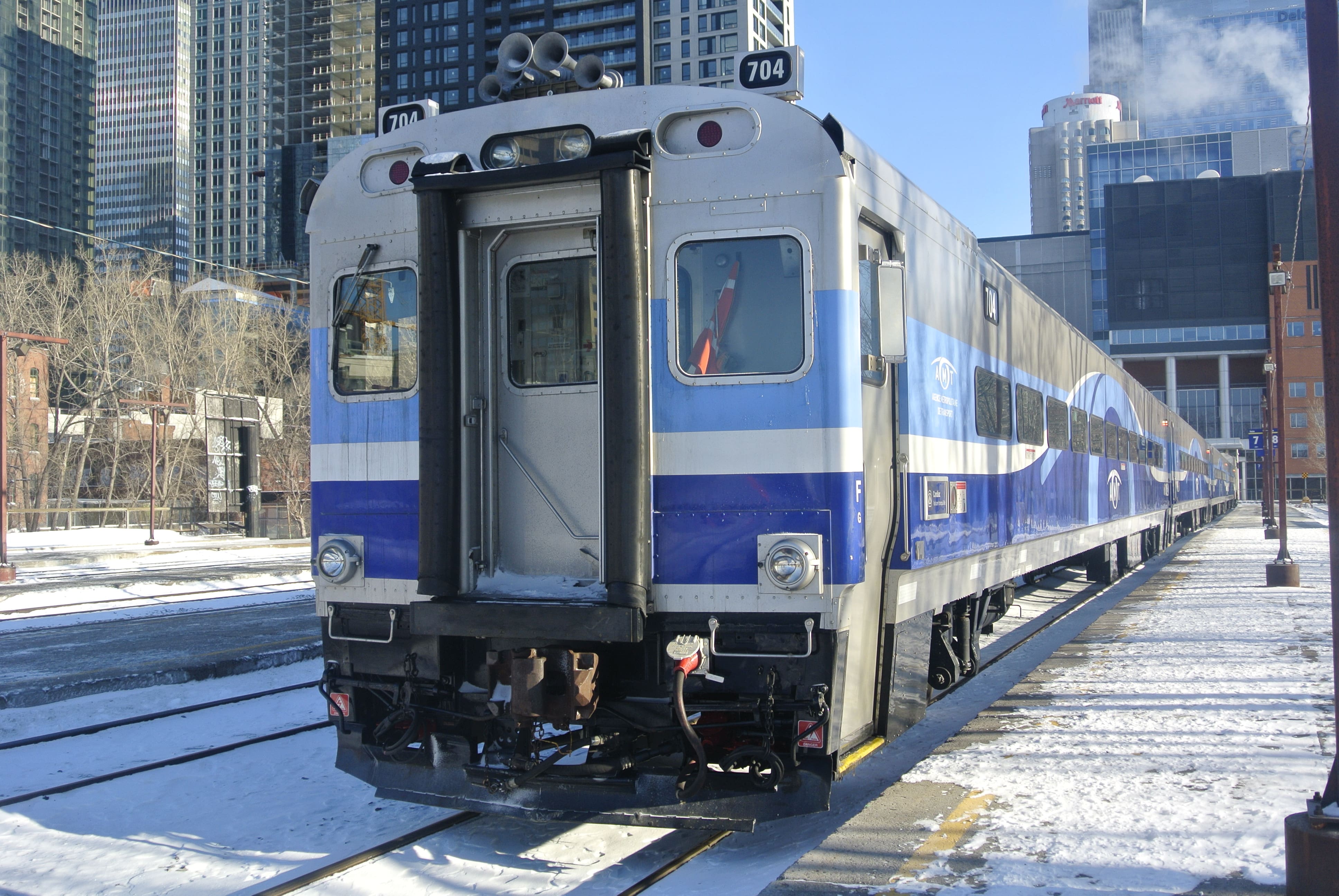Exo vend de vieux trains Bombardier à Philadelphie