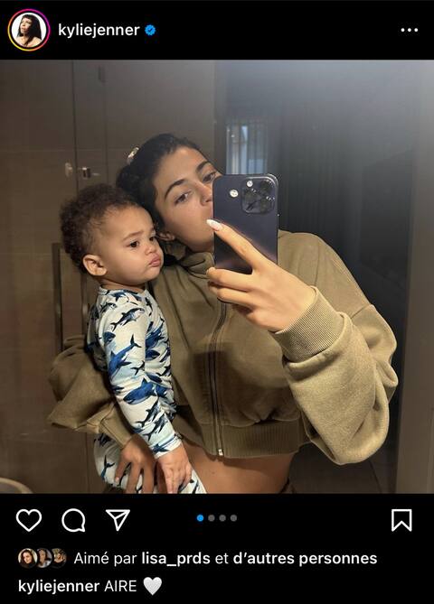 Kylie Jenner onthult de nieuwe naam van haar zoon