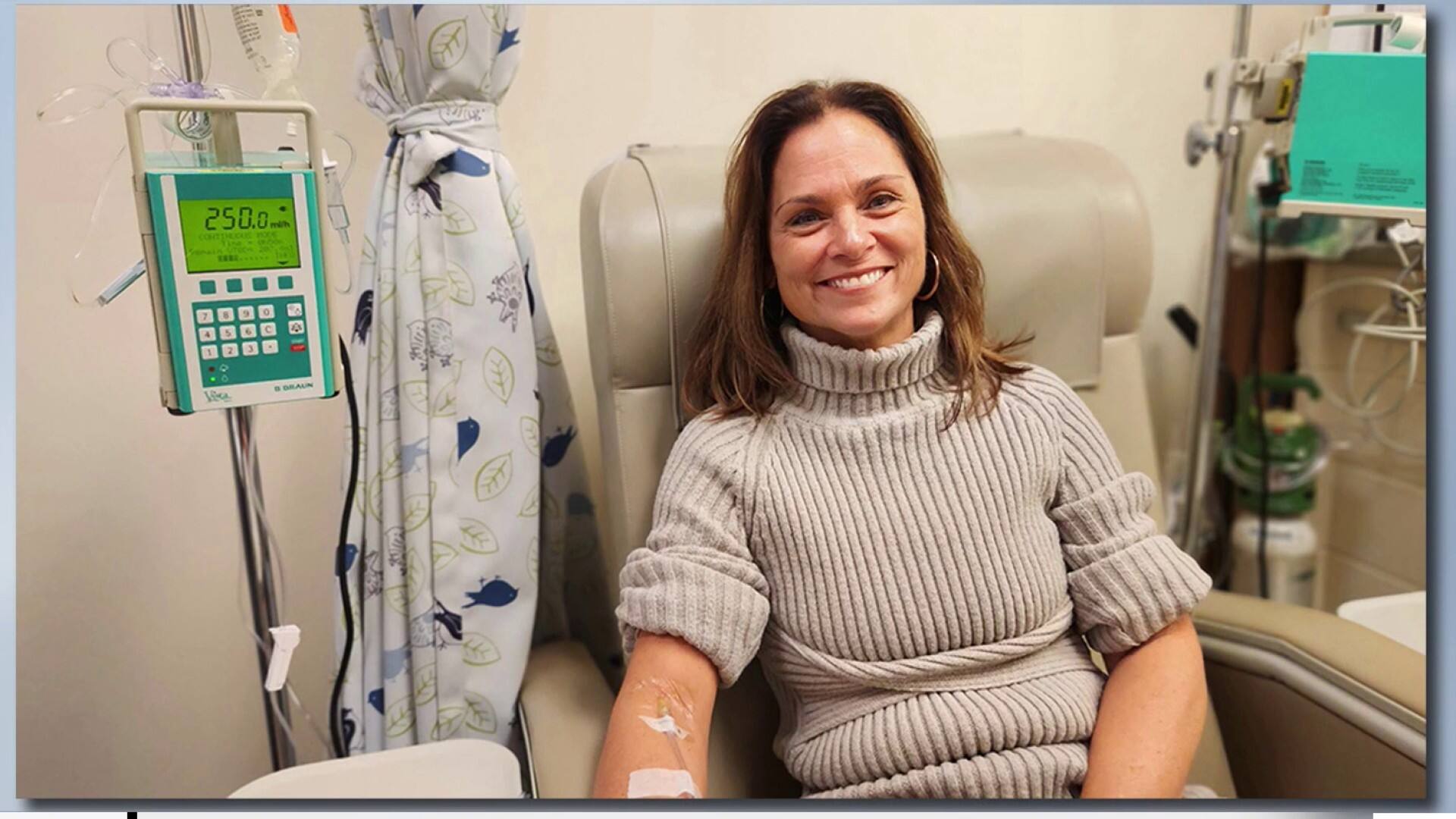 Elle est l'une des premières à recevoir ce soin