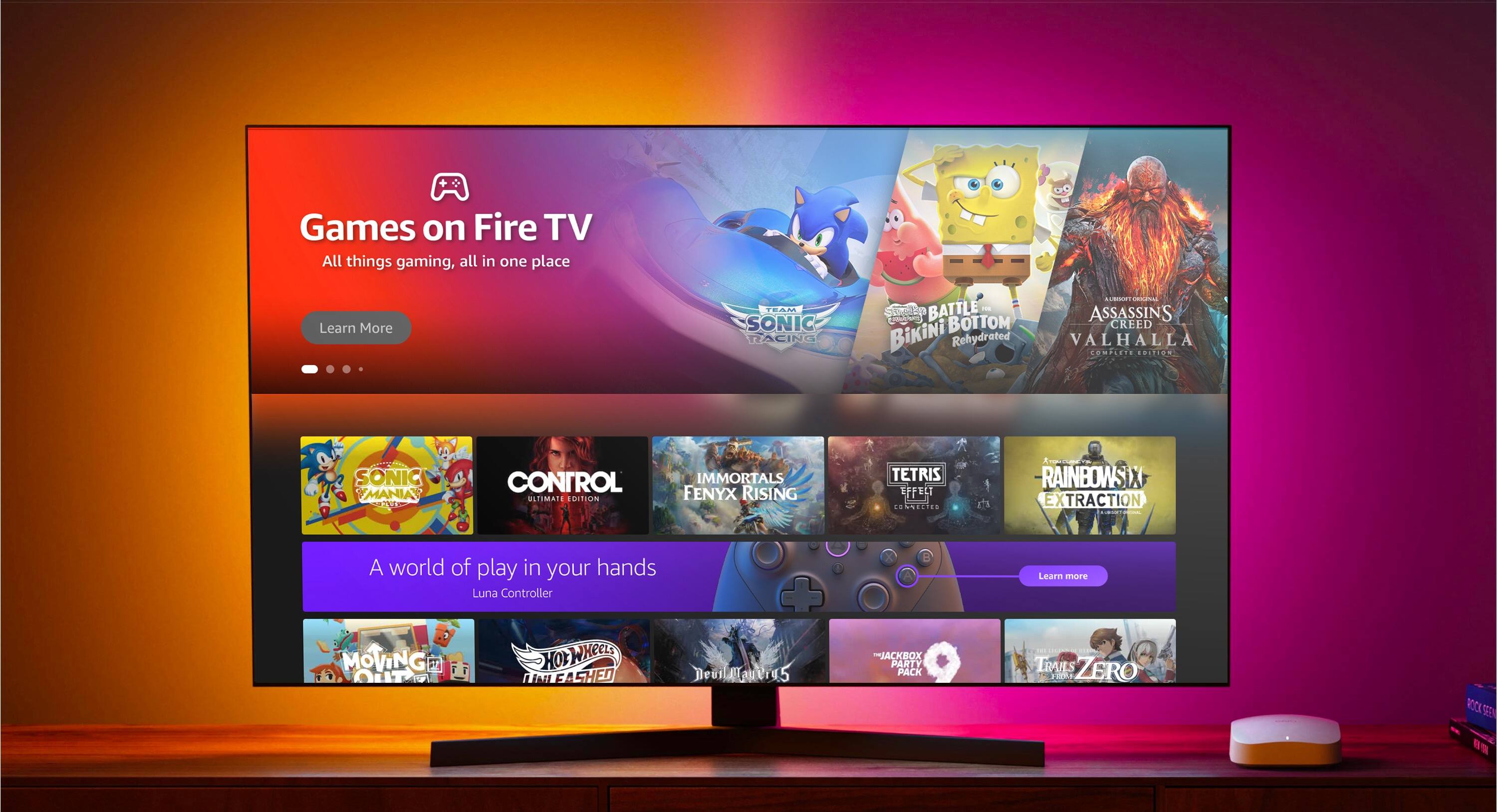 Le service infonuagique de jeux vidéo Amazon Luna est désormais